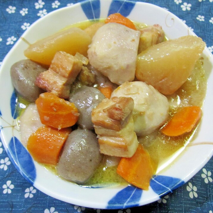 豚バラと大根と里芋の煮物 レシピ 作り方 By けいちゃん088 楽天レシピ 豚バラと大根と里芋の煮物 レシピ 作り方 By けいちゃん088 楽天レシピ